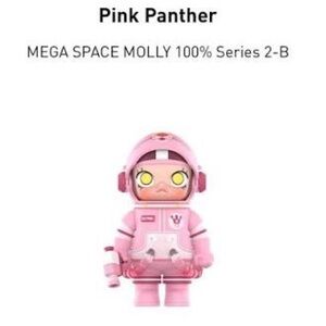 Pop Mart Molly Pink Panther 100%